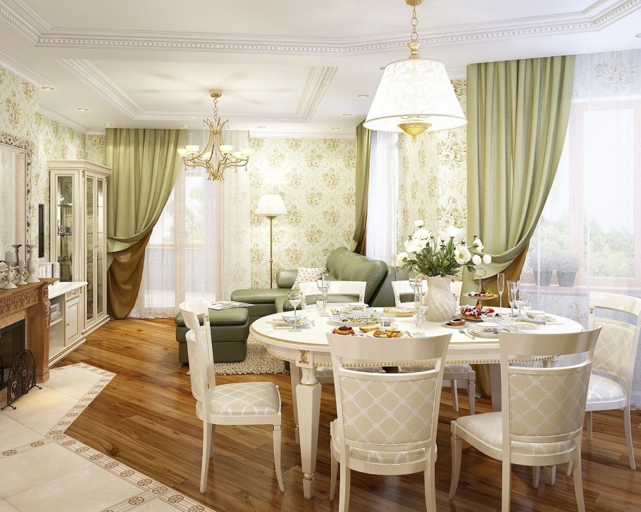 Французский стиль в интерьере