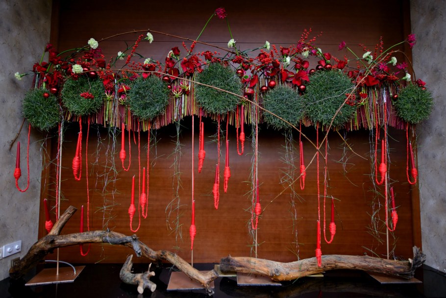 Новогодняя флористика Слава Роска