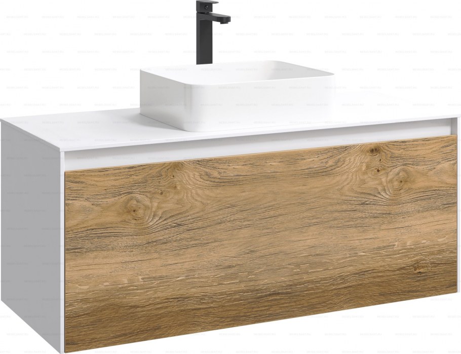 Raval Moon тумба 60 подвесная белая