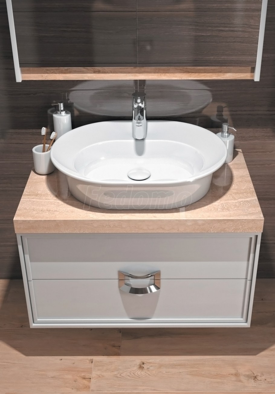 Тумба под раковину Raval Pure 80