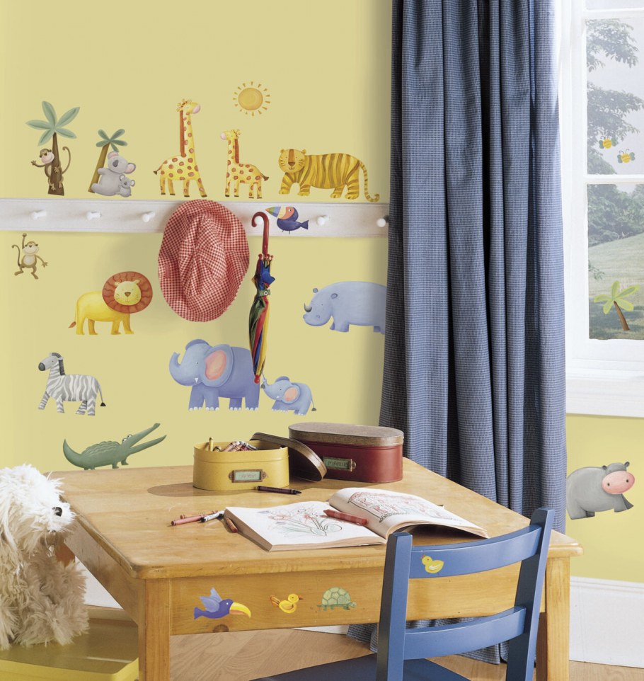 Стильные обои в детскую