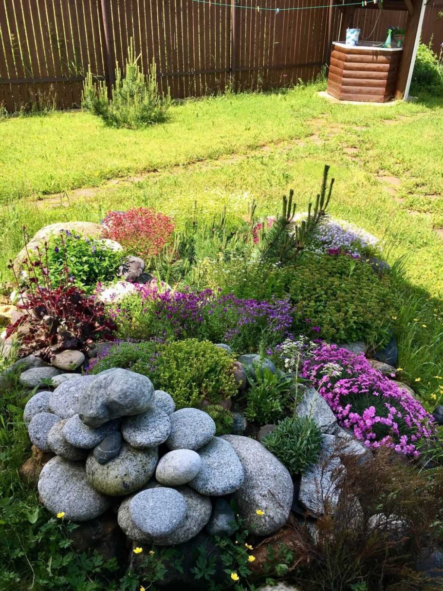 Рокарий в ландшафтном