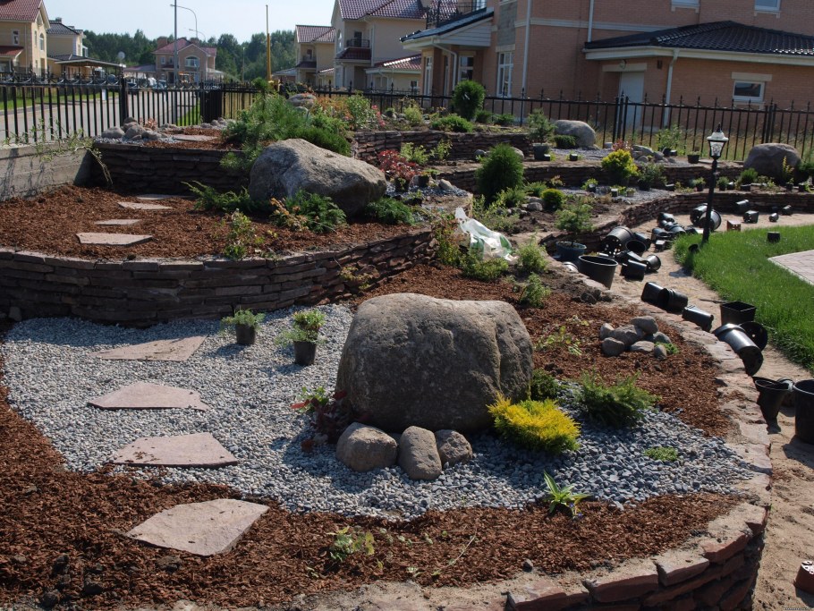 Рокарий из камней