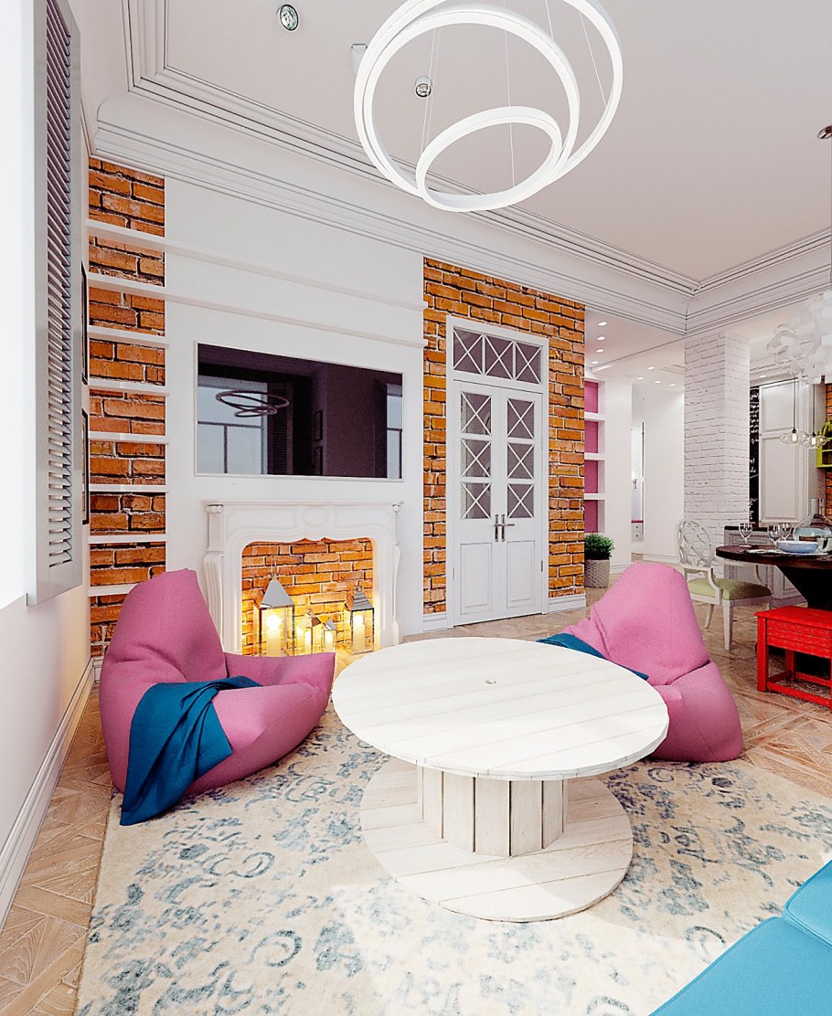 Лофт Эклектика в интерьере