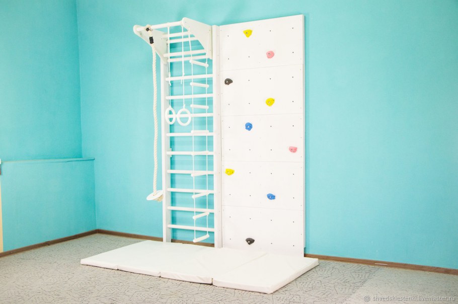 Детская комната со спортивным уголком