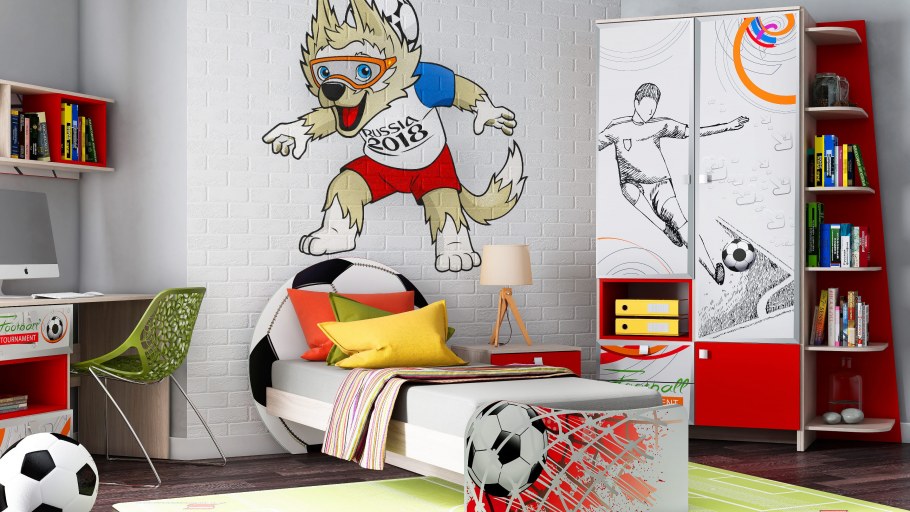 Спортивный уголок в интерьере