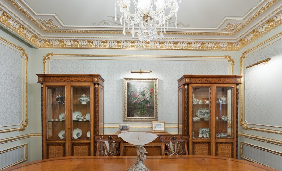 Люстра в стиле Шинуазри