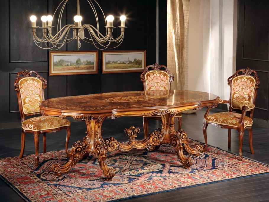 Золочение мебели