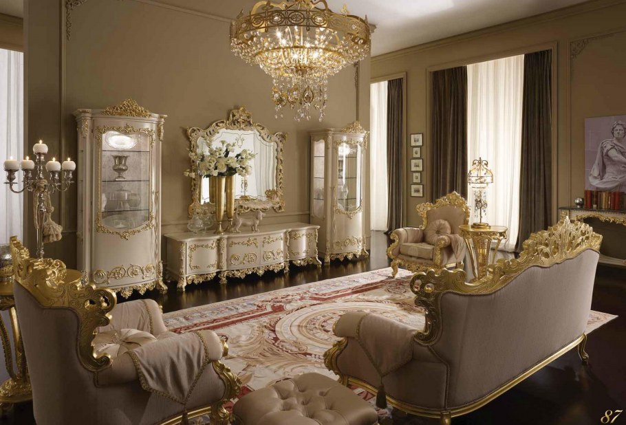 Мягкая мебель Baroque фабрики Vismara