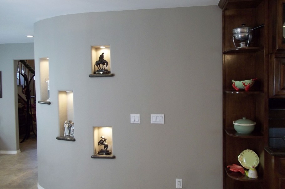 Декоративные ниши из гипсокартона