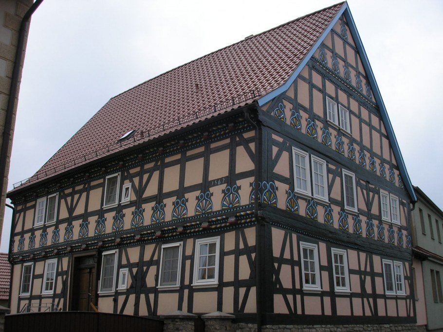 Крыльцо в стиле фахверк