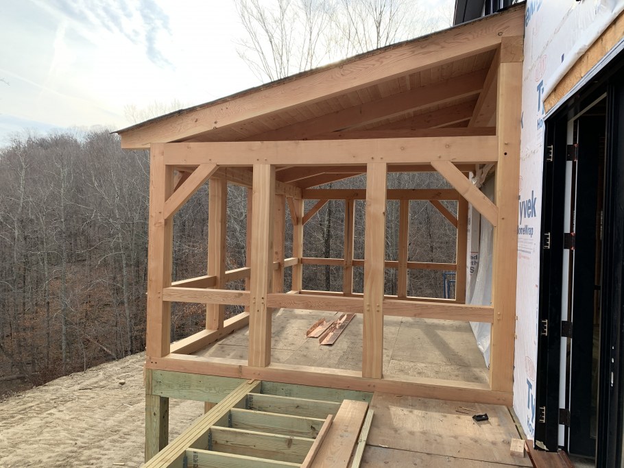 Фахверк с эркером