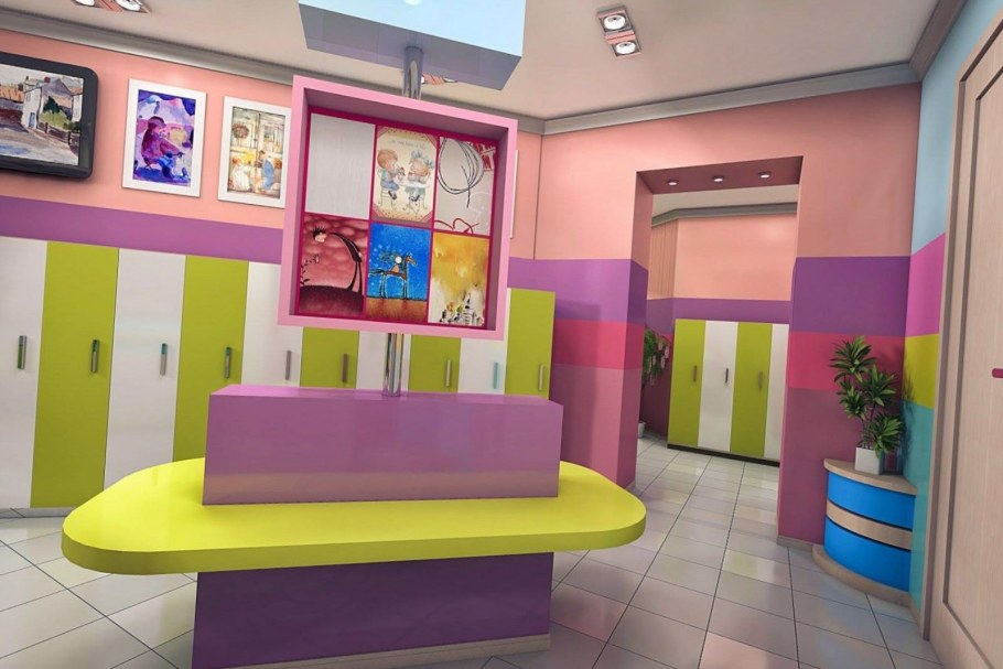 Расписать стены в детском саду