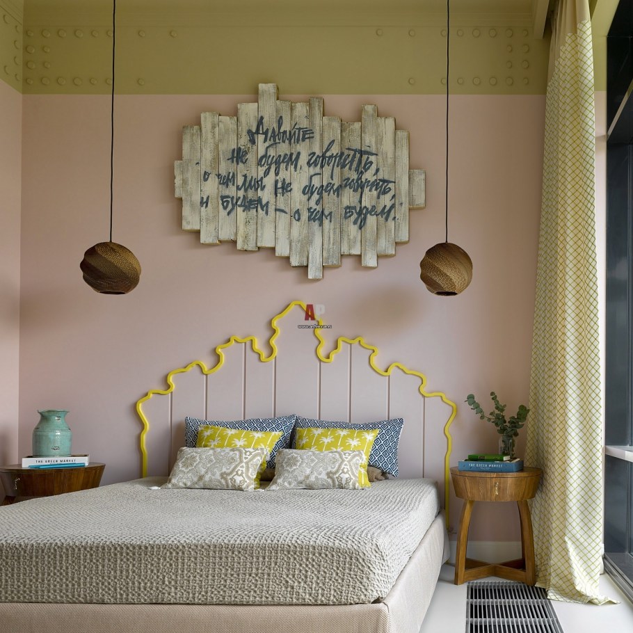 Украсить стену на новый год ночь