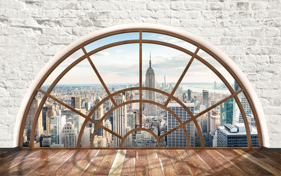 Фотообои с перспективой