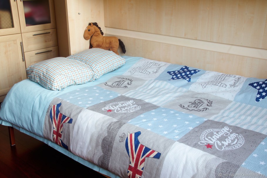 Плед в комнату подростка