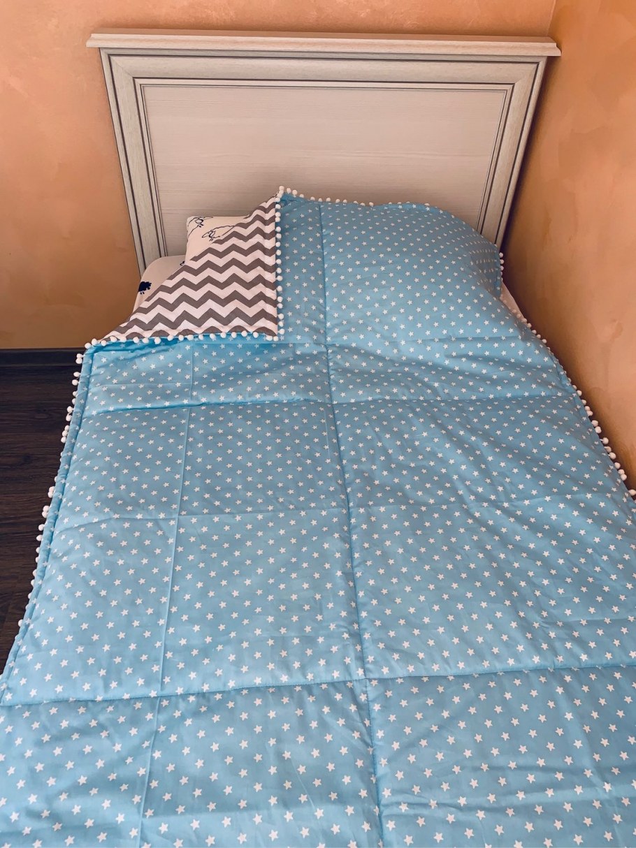 Плед на односпальную кровать