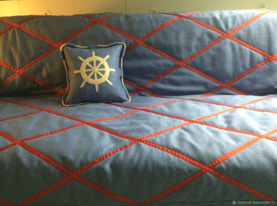 Покрывала в морском стиле