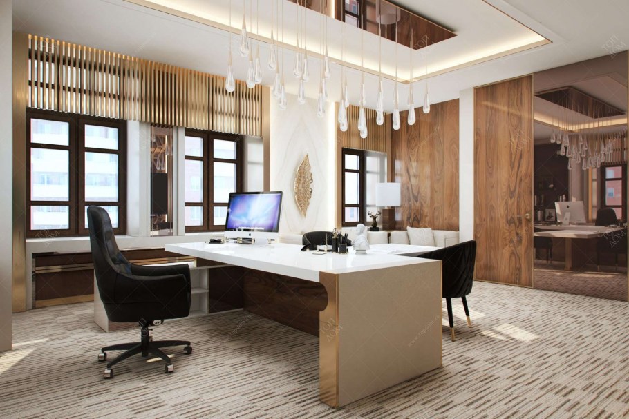 Интерьерный место для руководителя