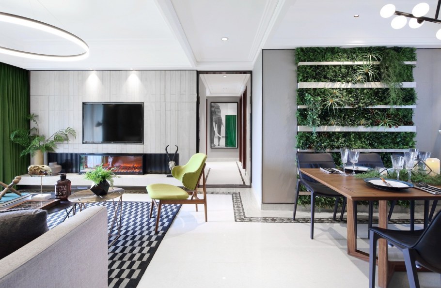 Тропический стиль в современных интерьерах