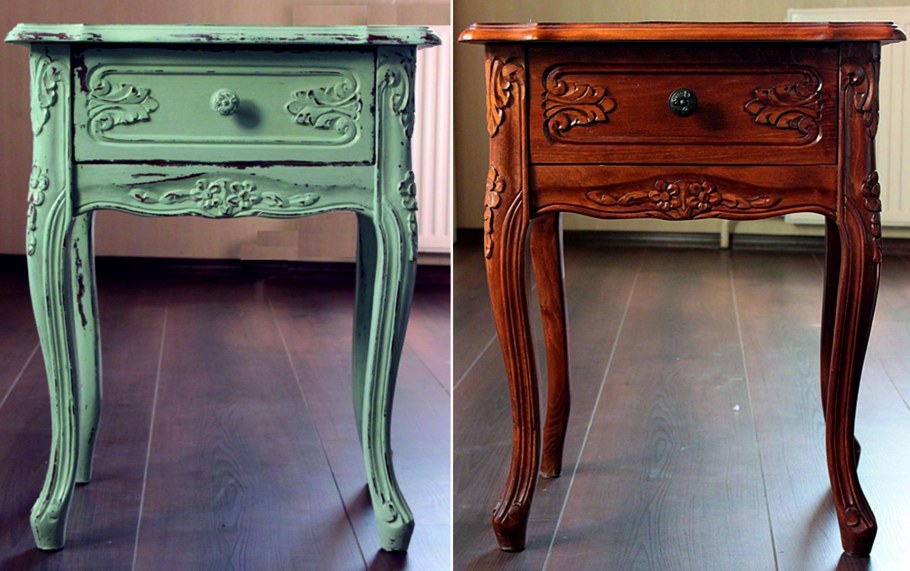 Переделка старой мебели