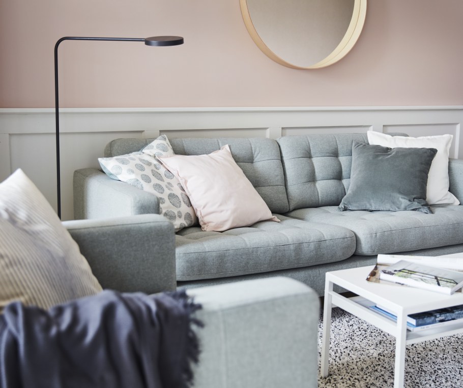 Kronärt КРОНЭРТ подушка, светло-розовый