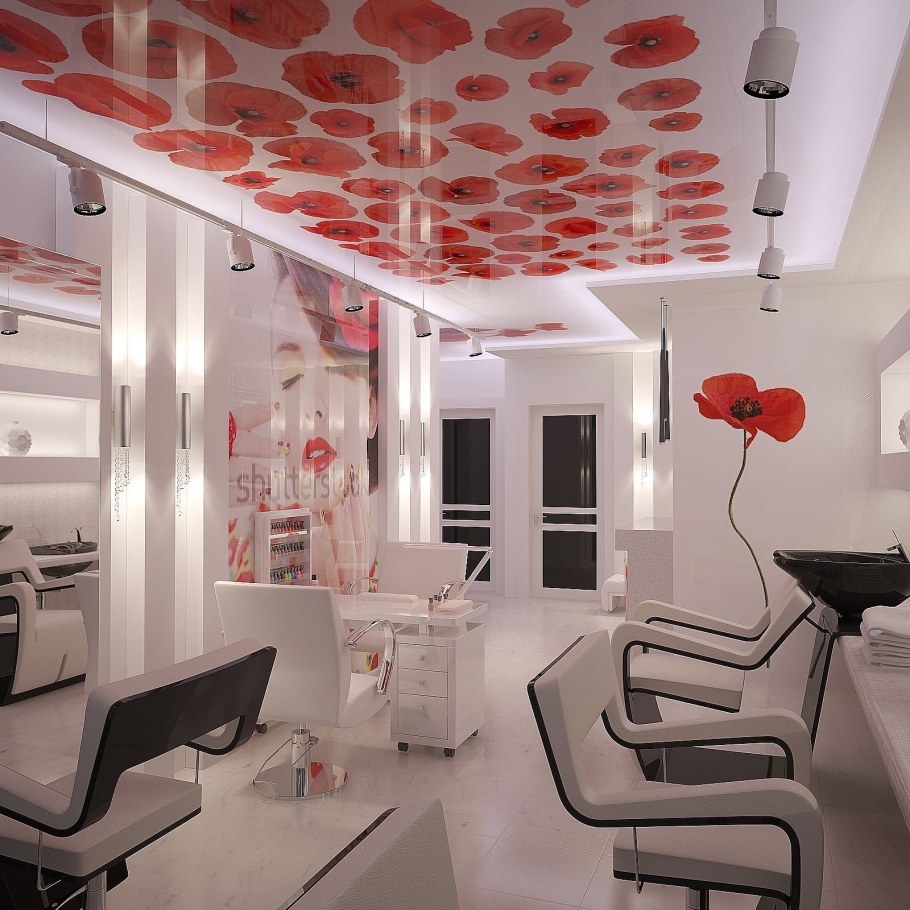 Интерьер парикмахерской