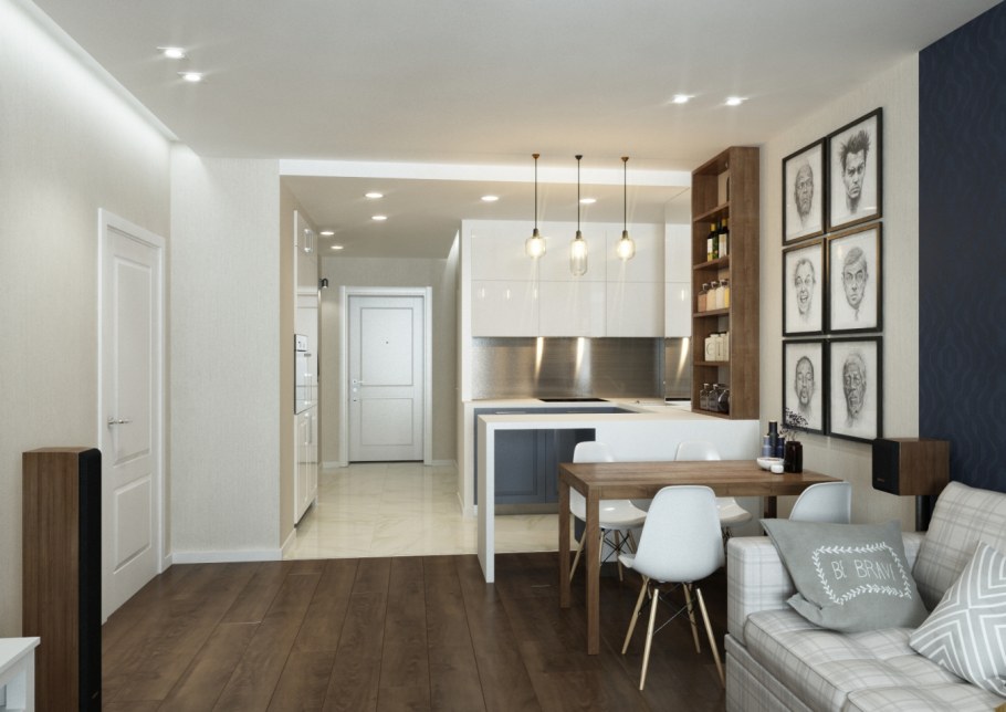 Интерьер евродвушки