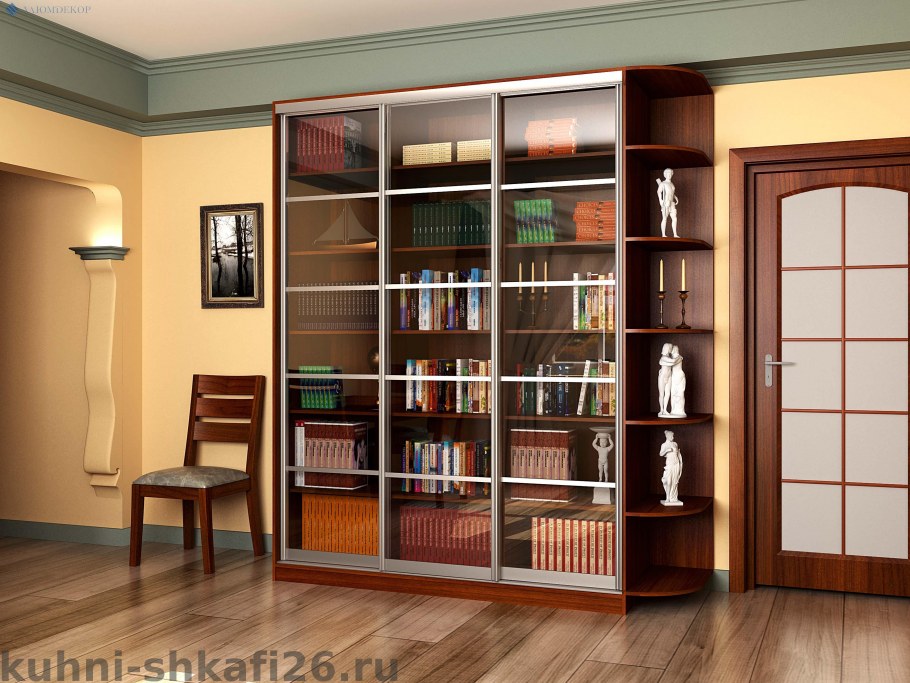 Полка для книг в прихожей