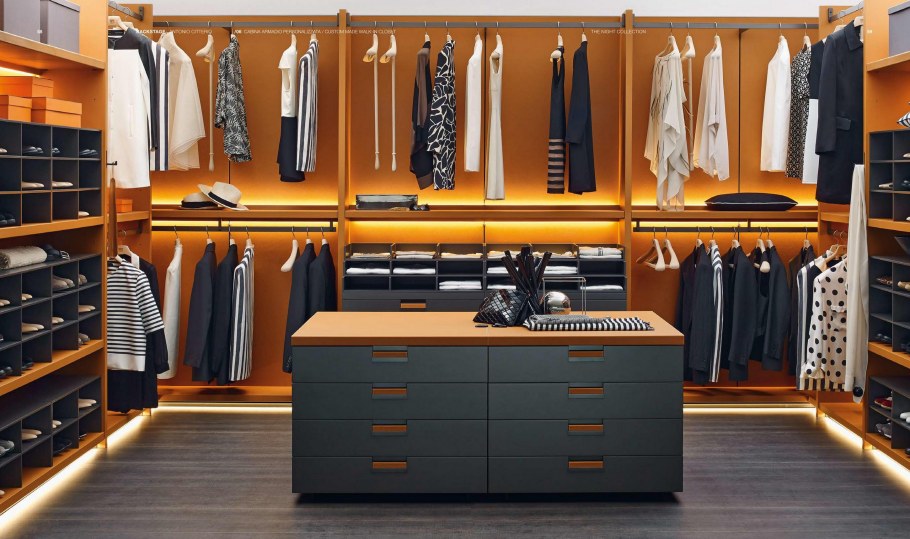 Гардеробные Италия Модерн