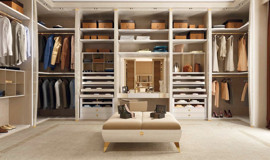 Высокая гардеробная