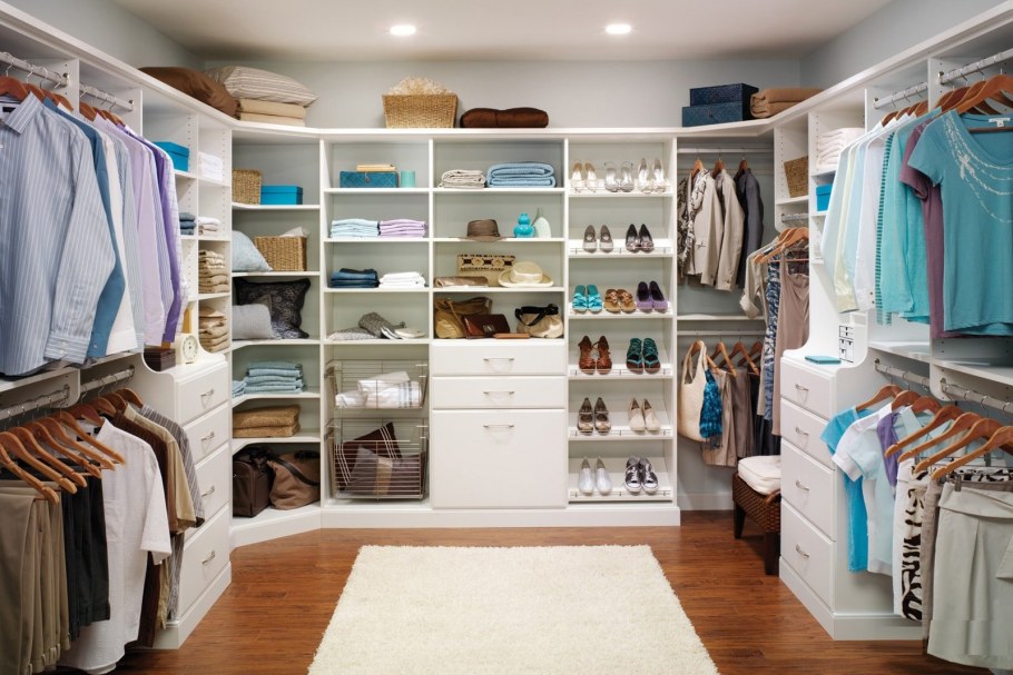 Гардеробные комнаты для всей семьи