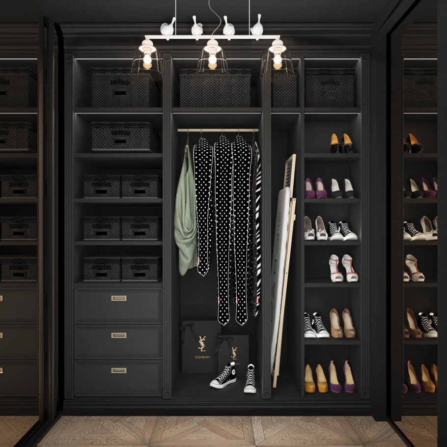 Гардеробные комнаты