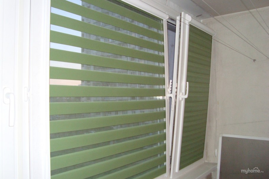 Кассетные жалюзи Зебра