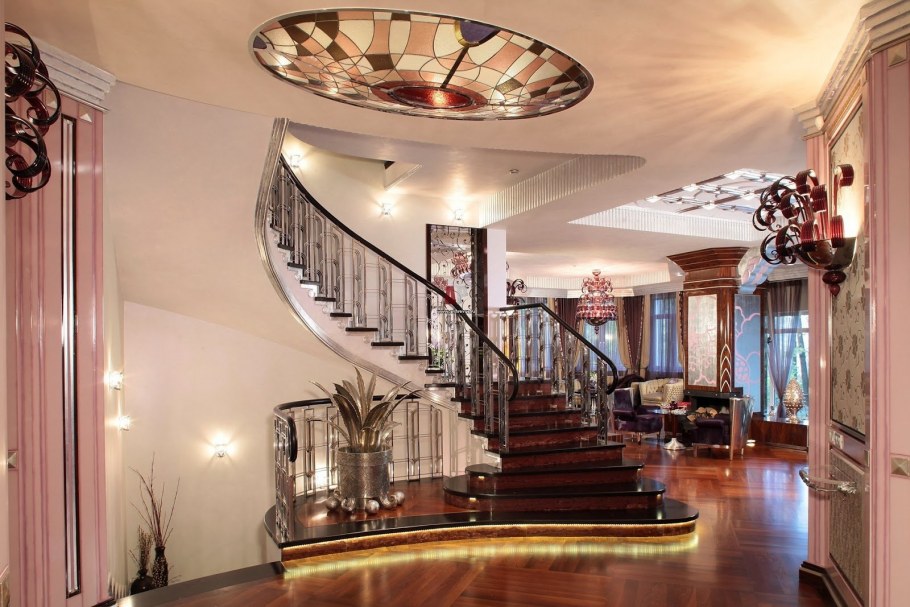 Слить интерьера Модерн