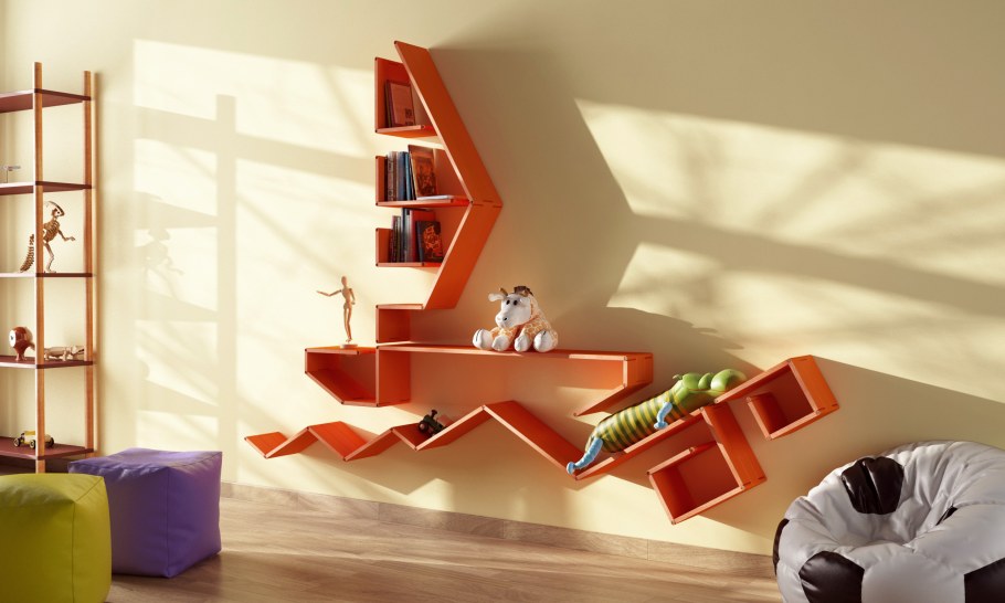 Книжная полка трансформер