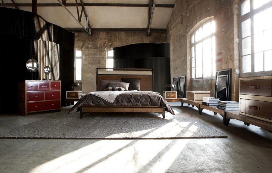 Интерьер в стиле Индастриал Шик