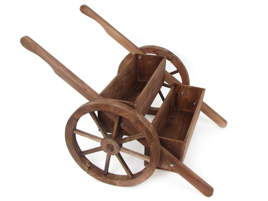 Телега декоративная