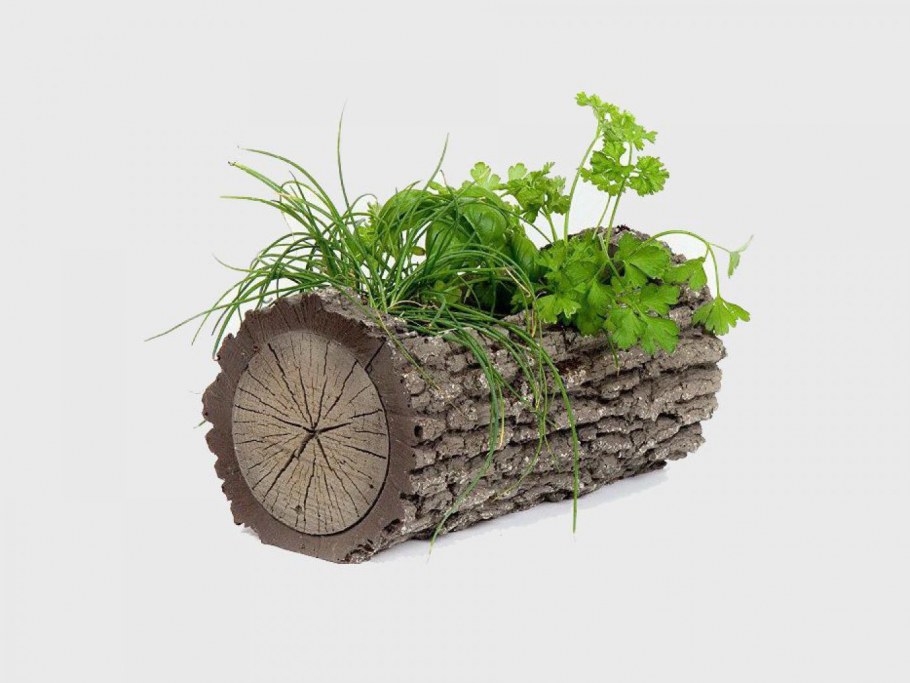 Кашпо цветочница дубовая 17л