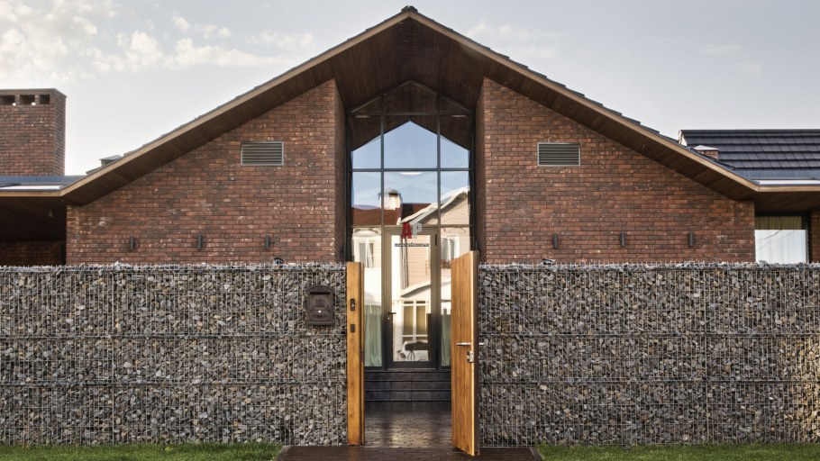 Забор в скандинавском стиле