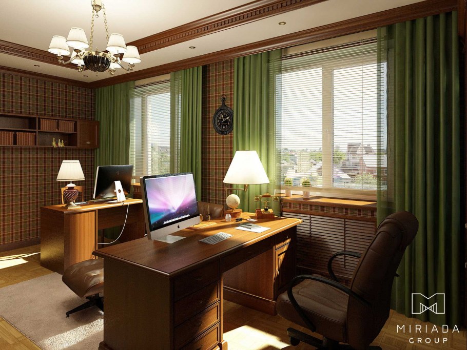 Спальня кабинет