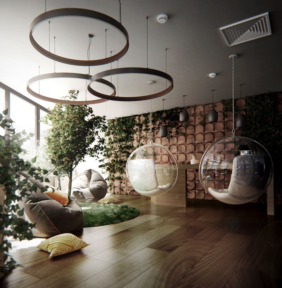 Интерьер пространства