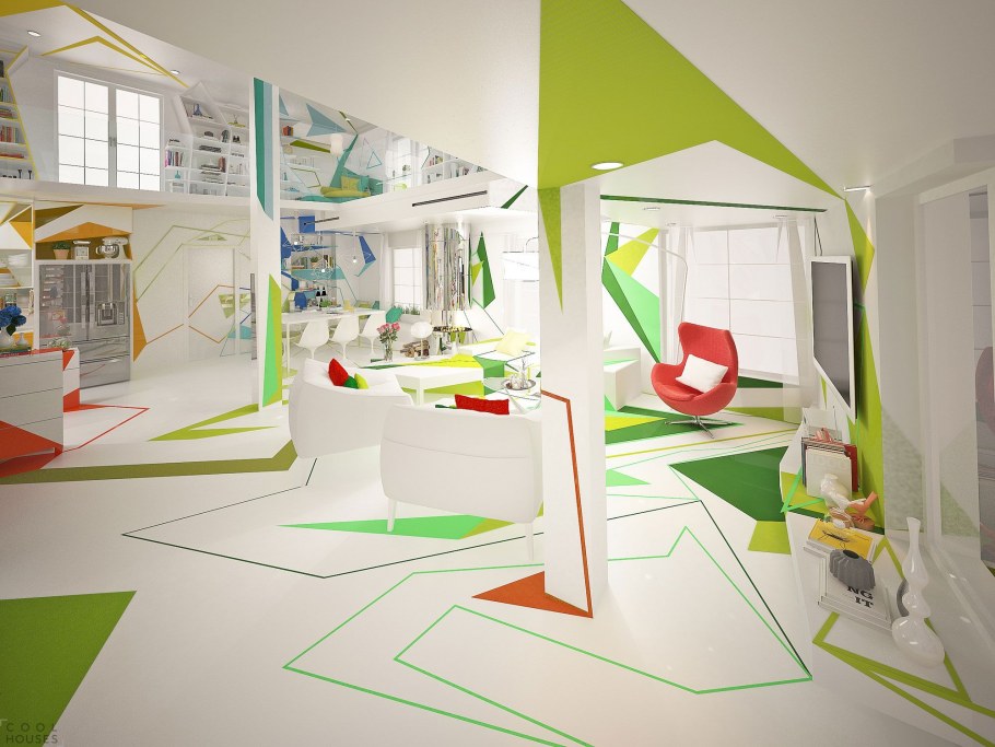 Стиль экспрессионизм в интерьере