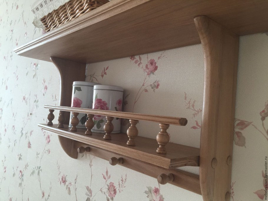 Полка консоль настенная Ажур Прованс