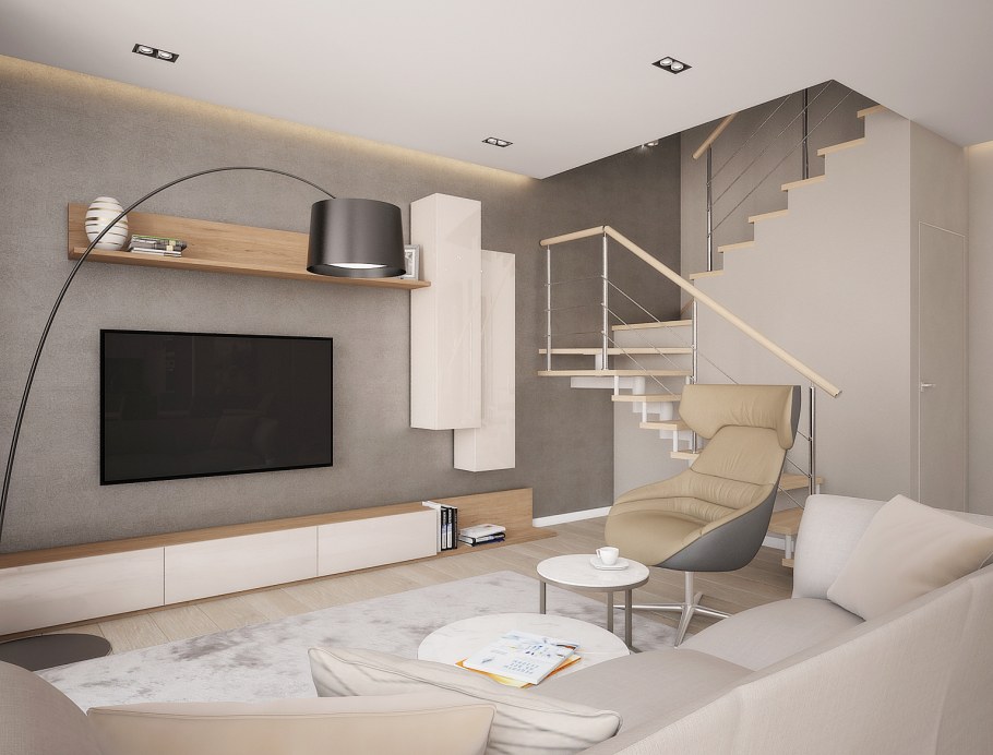 Двухэтажная квартира