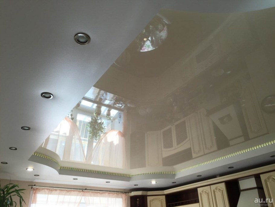 Какие бывают натяжные потолки виды