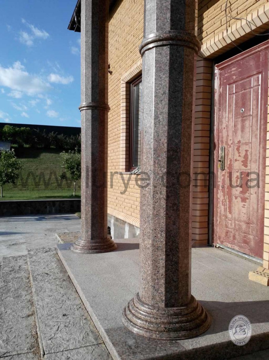 Облицовка колонн из гранита