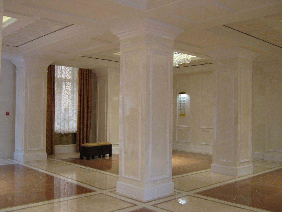 Колонны из керамогранита