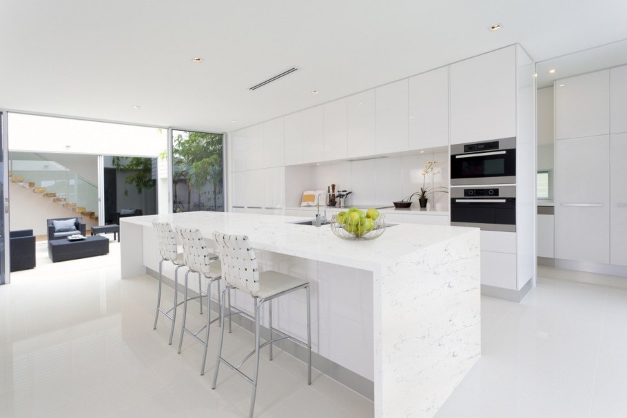 Модульная кухня Адель белый глянец/дуб Тортуга