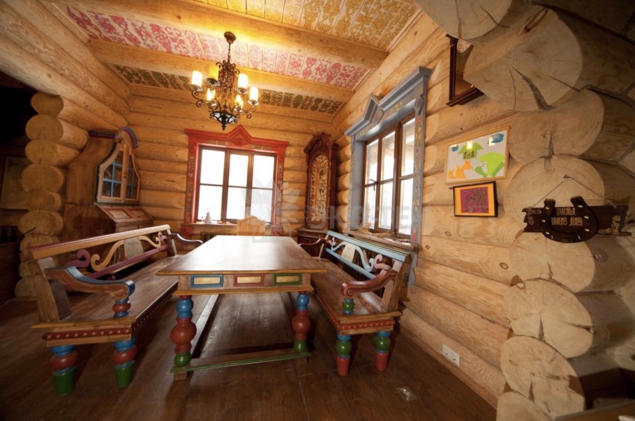 Русский стиль в интерьере